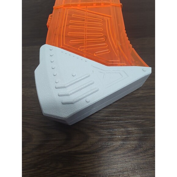 NERF Doomlands Desolator White/Orange Banana Magazine Dart Clip 10Rd Replacement - Picture 5 of 5